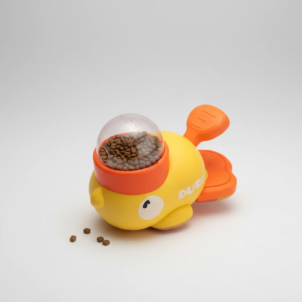 Duck Treat Dispenser Pet Toy Mental Training