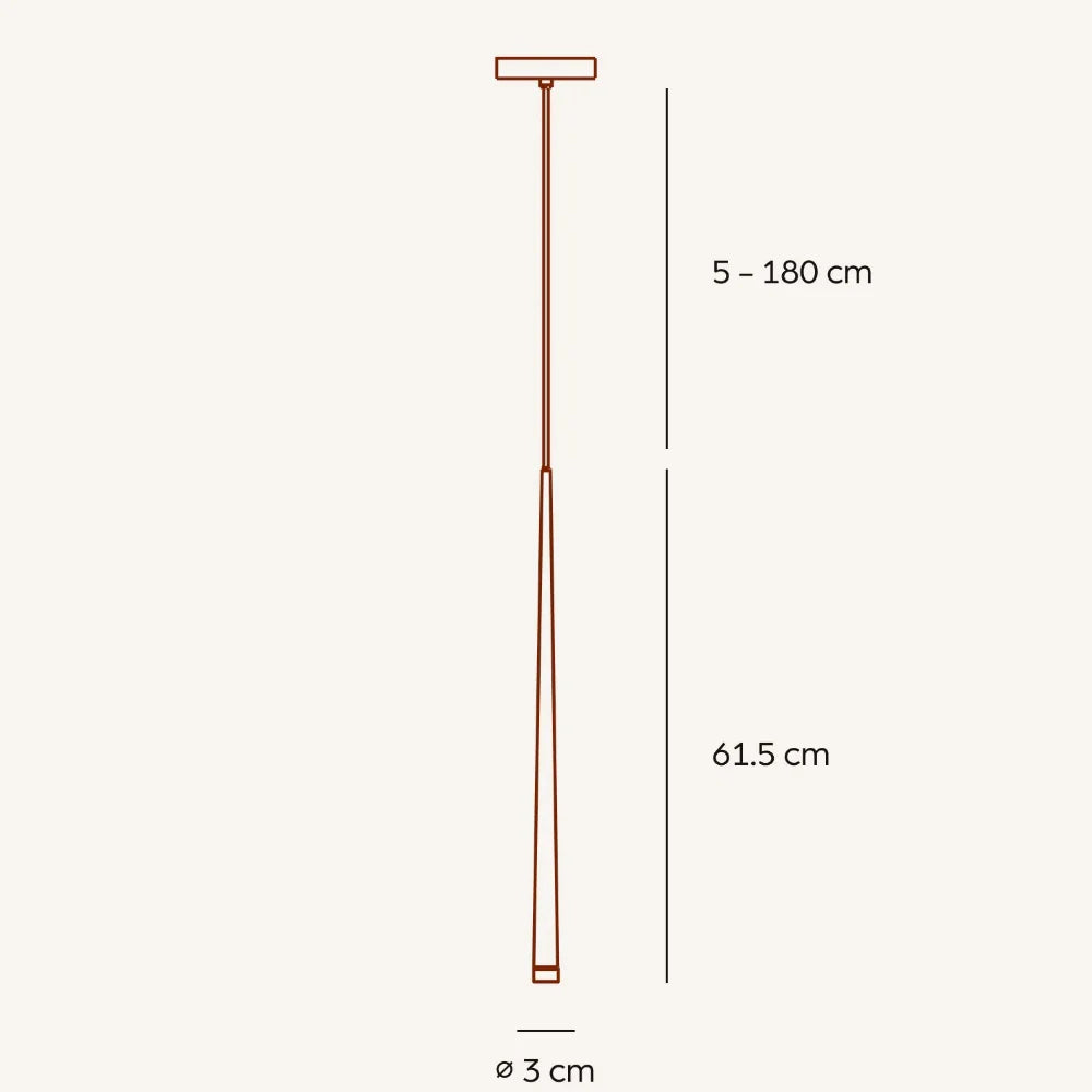 LED Pendant Light Modern Droplet Design