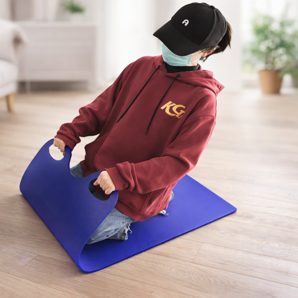 Snow Sled Roll Up Slider Mat Kids Winter Play