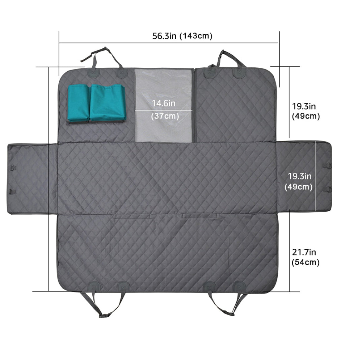 Waterproof Pet Hammock Dog Car Seat Cover