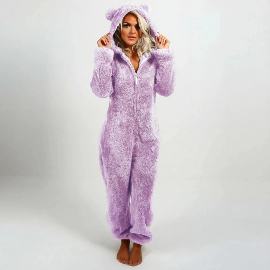 Women's Teddy Hoodie Suit Jumper