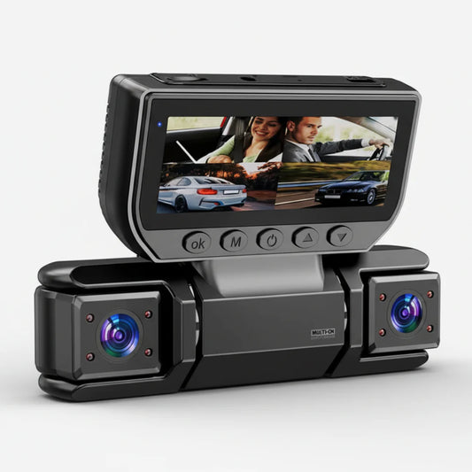 1080P Dash Cam WiFi Car Channel Camera System
