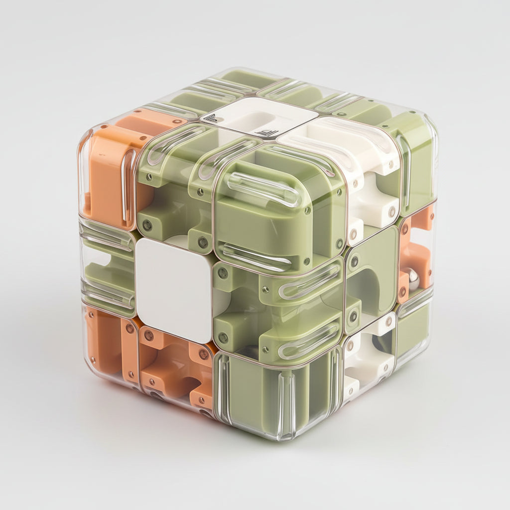 3D Puzzle Toy Brain Training Maze Cube