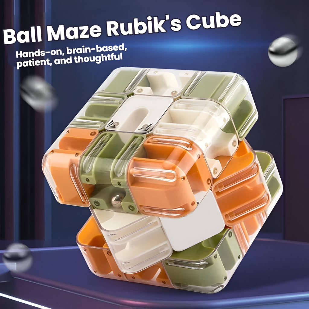 3D Puzzle Toy Brain Training Maze Cube