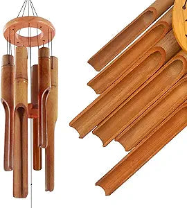 Bamboo Wind Chimes – Handcrafted Wooden Chimes for Garden
