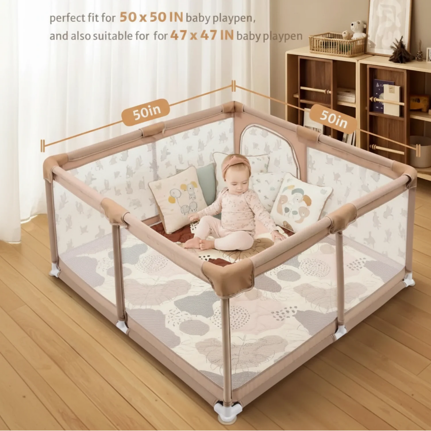 Baby Play Mat Foam Crawling Floor Pad Soft Thick Non Slip