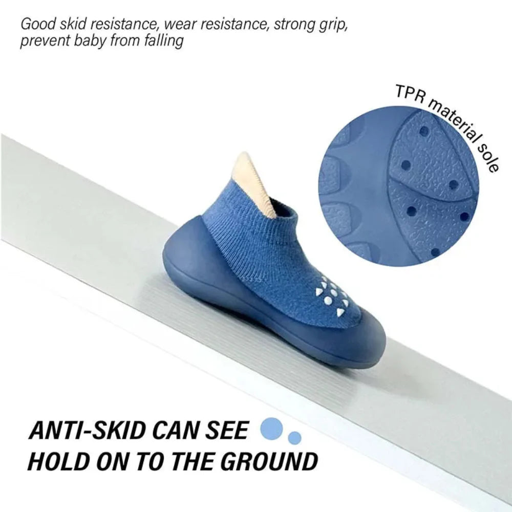 Baby Walking Shoes Non Slip Sole Sock Sneakers