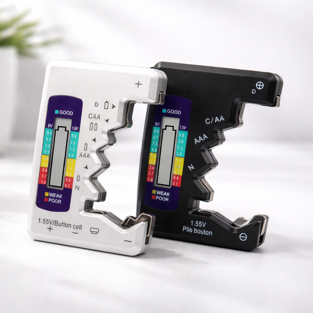 Battery Tester Digital Power Level Checker Tool