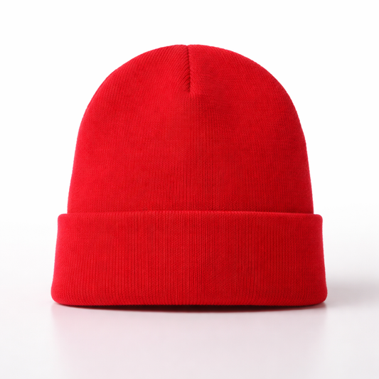 Beanie Cuffed Knit Winter Hat Unisex Cold Weather Wear