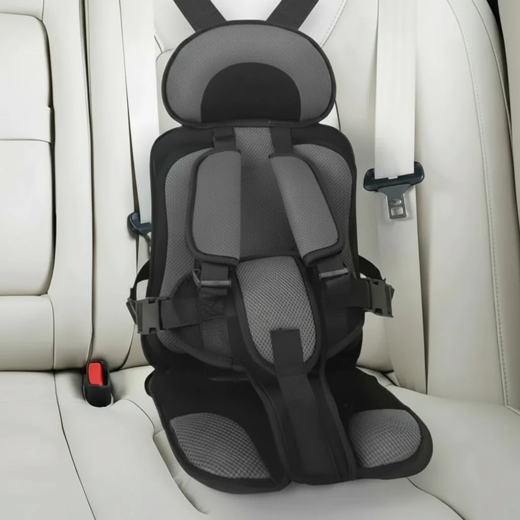 Car Seat Travel Harness Compact Padded Child Safety Seat
