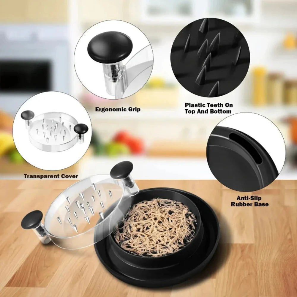 Chicken Meat Shredder Tool Plastic Twist Cutter