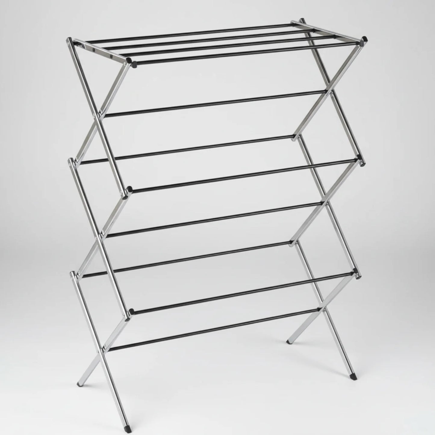 Clothes Drying Rack Collapsible Metal Laundry Stand