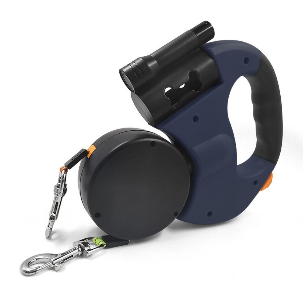 Dog Leash No Tangles Two Retractable Lead