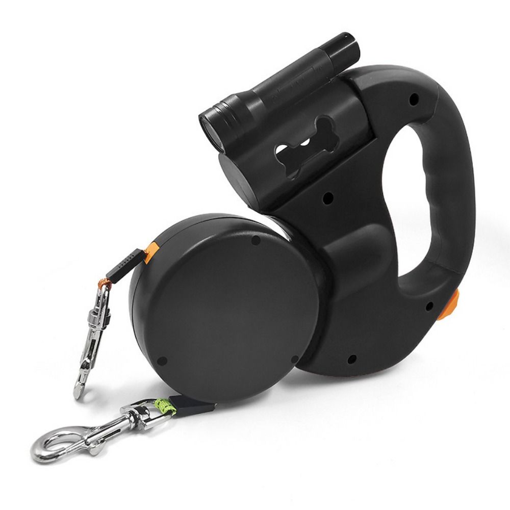 Dog Leash No Tangles Two Retractable Lead