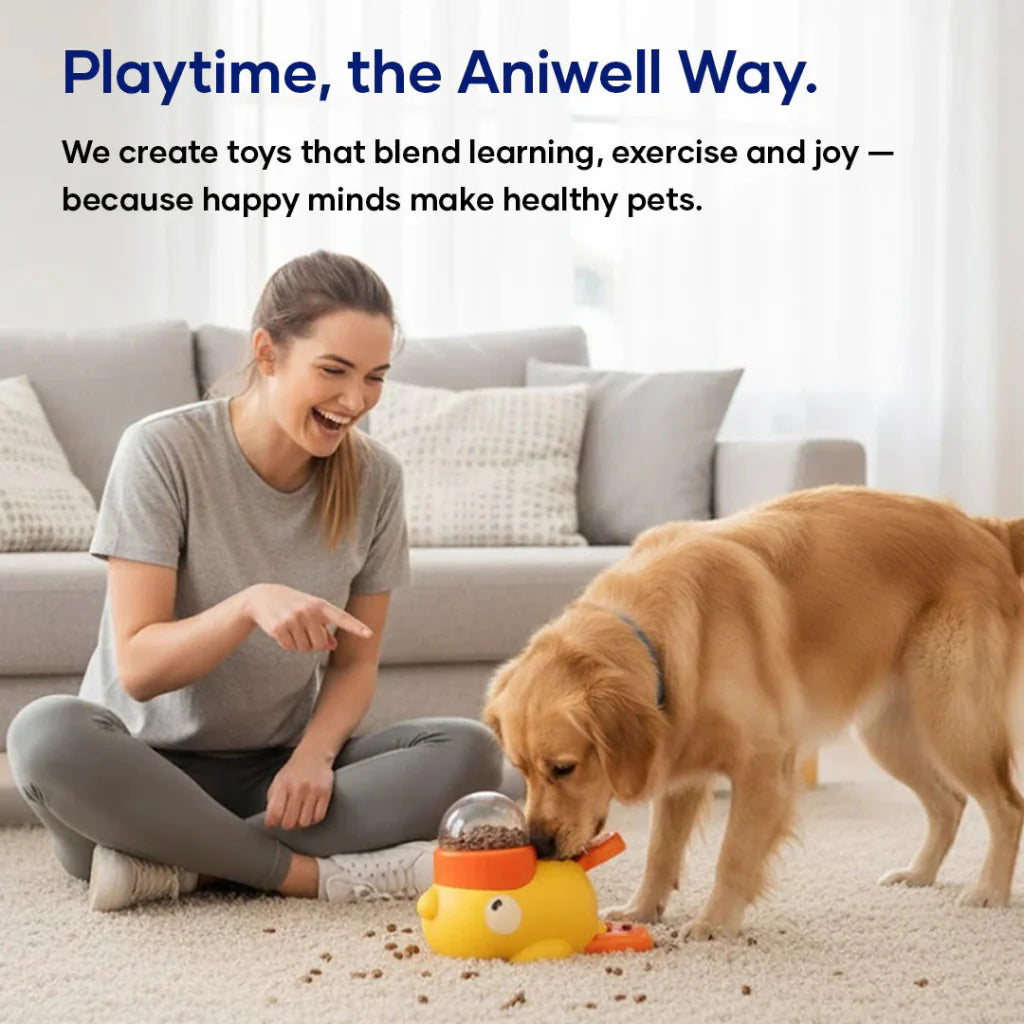 Duck Treat Dispenser Pet Toy Mental Training