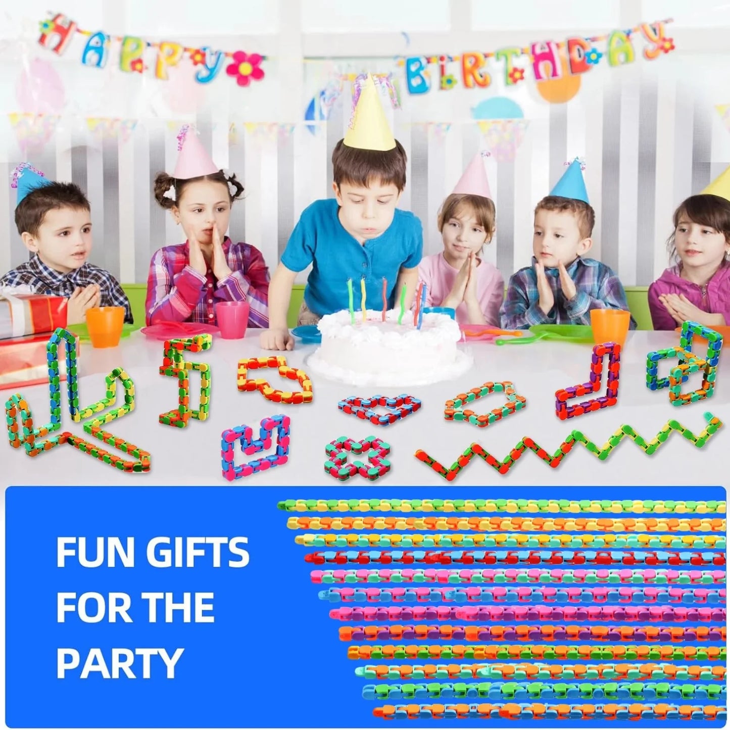 Fidget Toys Snap Link Sensory Pack