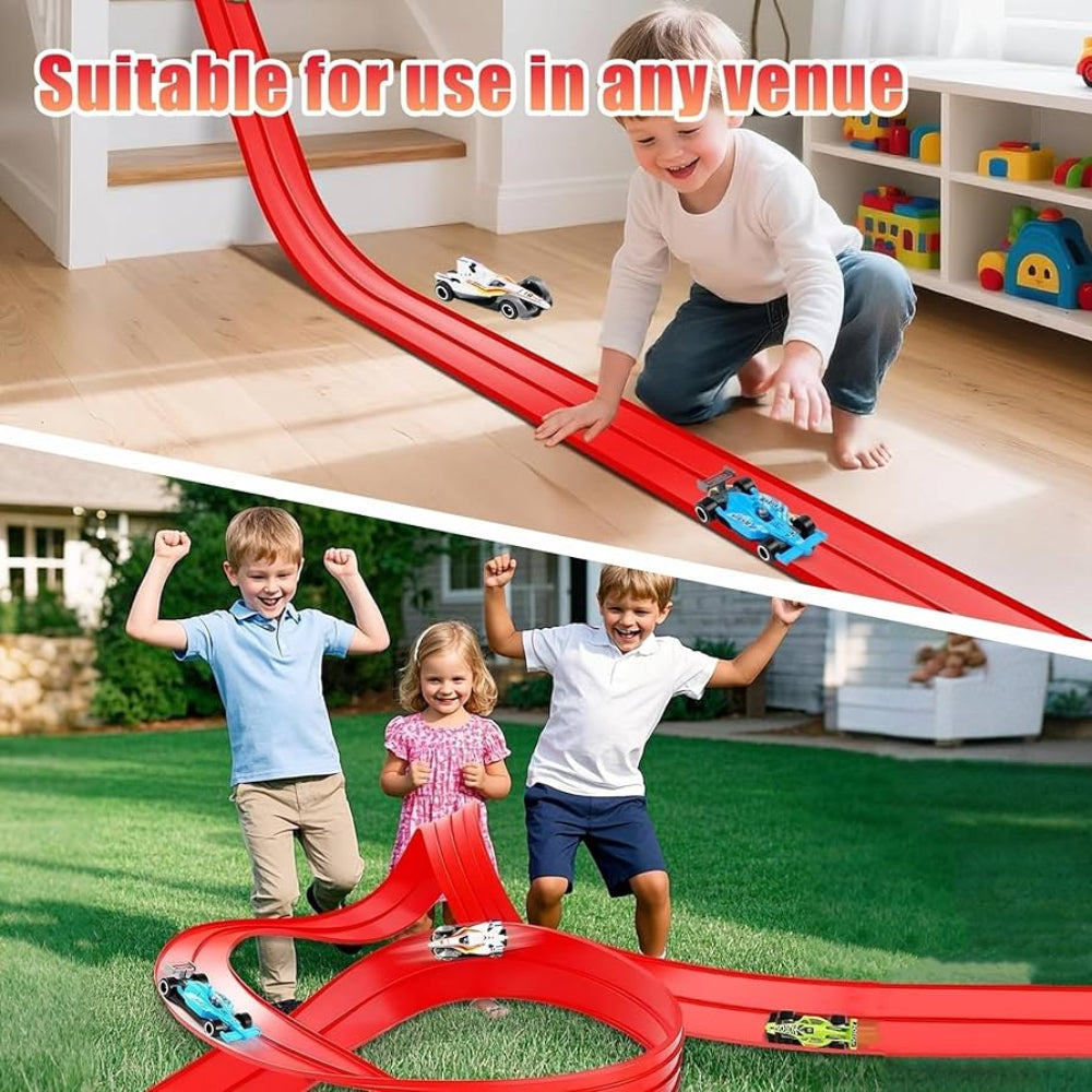 Flexible Race Track Toy Cars Set