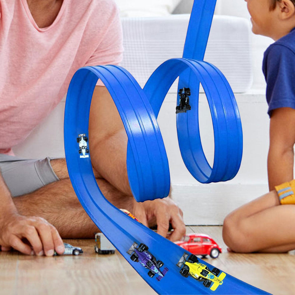 Flexible Race Track Toy Cars Set