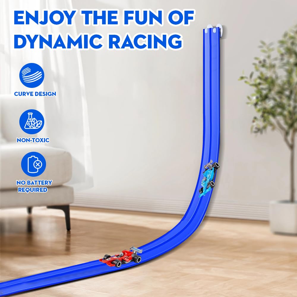 Flexible Race Track Toy Cars Set