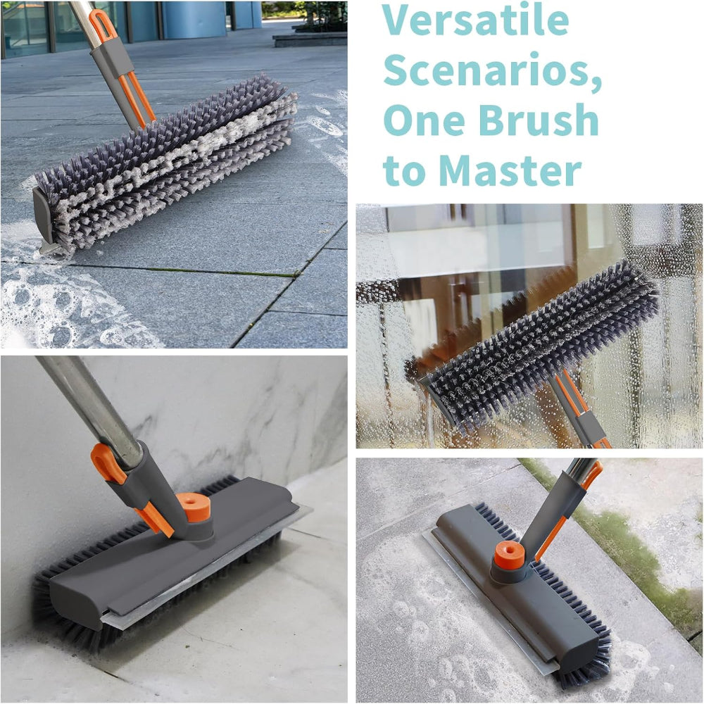 Floor Scrub Brush Heavy Duty Bristle Bathroom Cleaner