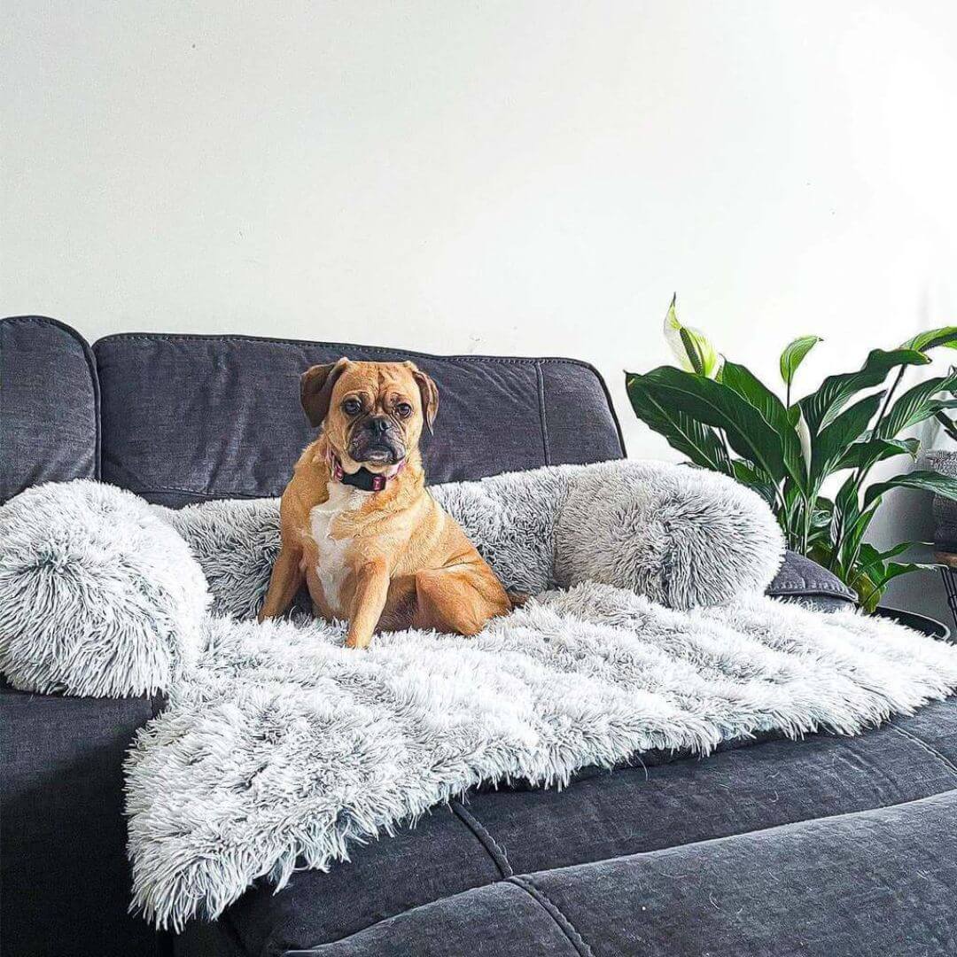 Fluffy Dog Cat Couch Cover Furniture Protector