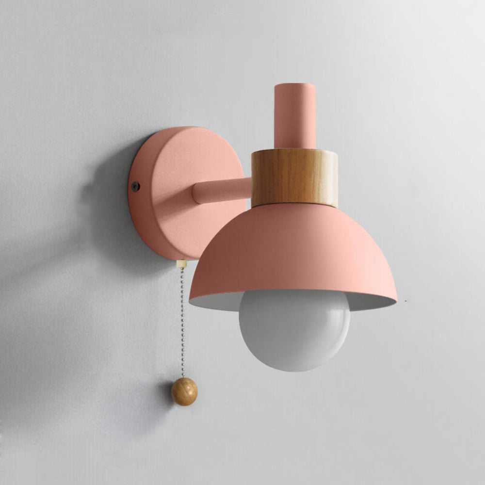 Globe Nordic Macaron Sconce Wall Light