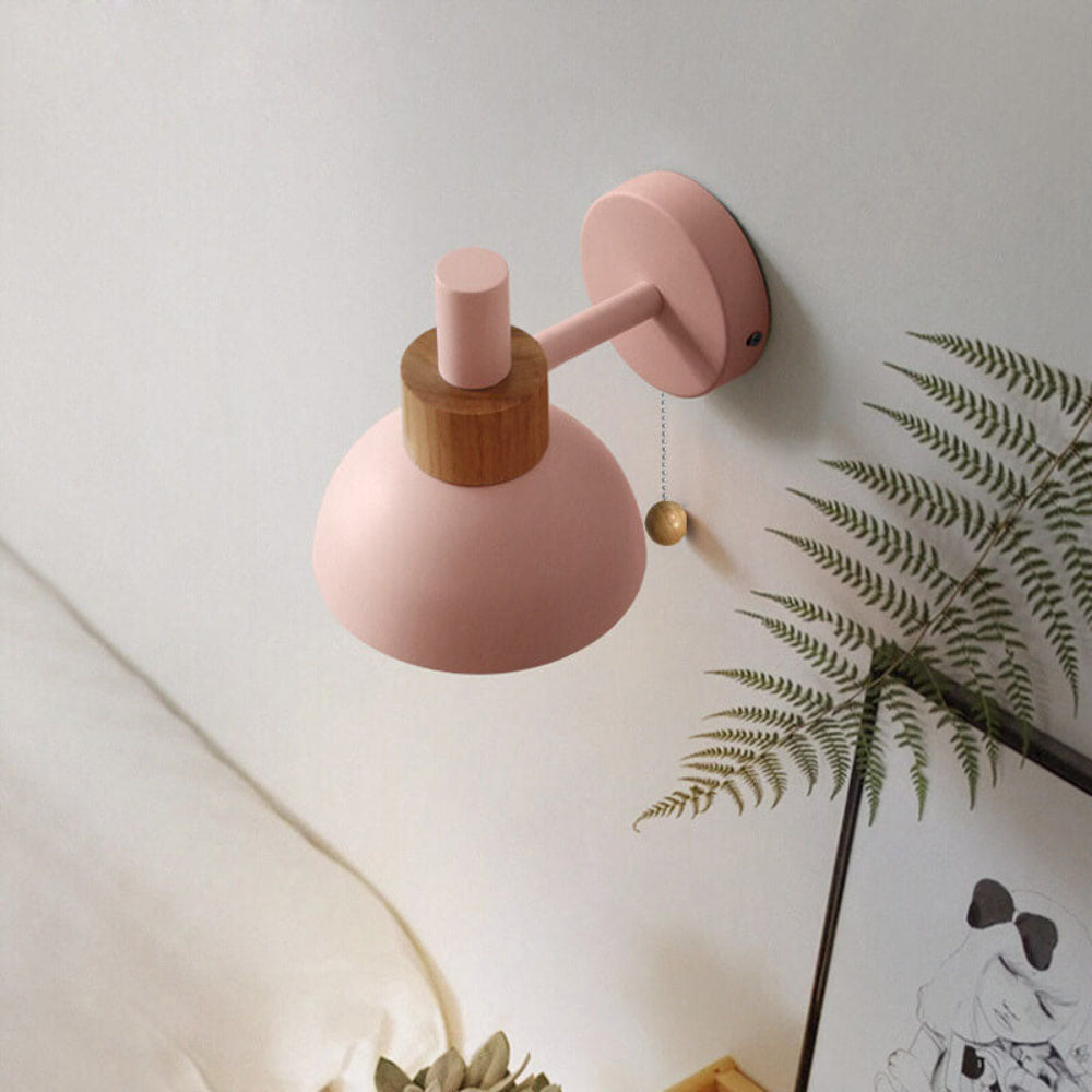 Globe Nordic Macaron Sconce Wall Light