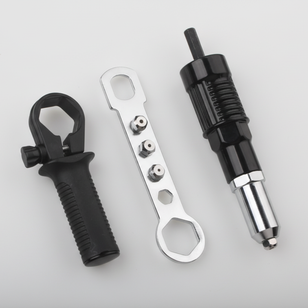 Hardware Tool Rivet Gun Adapter Kit Set