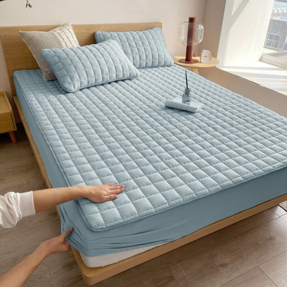 Hypoallergenic Fitted Sheet Soft Mattress Protector