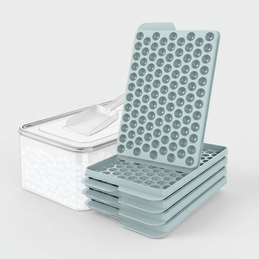 Ice Cube Tray Mini Pebble Silicone Freezer Molder