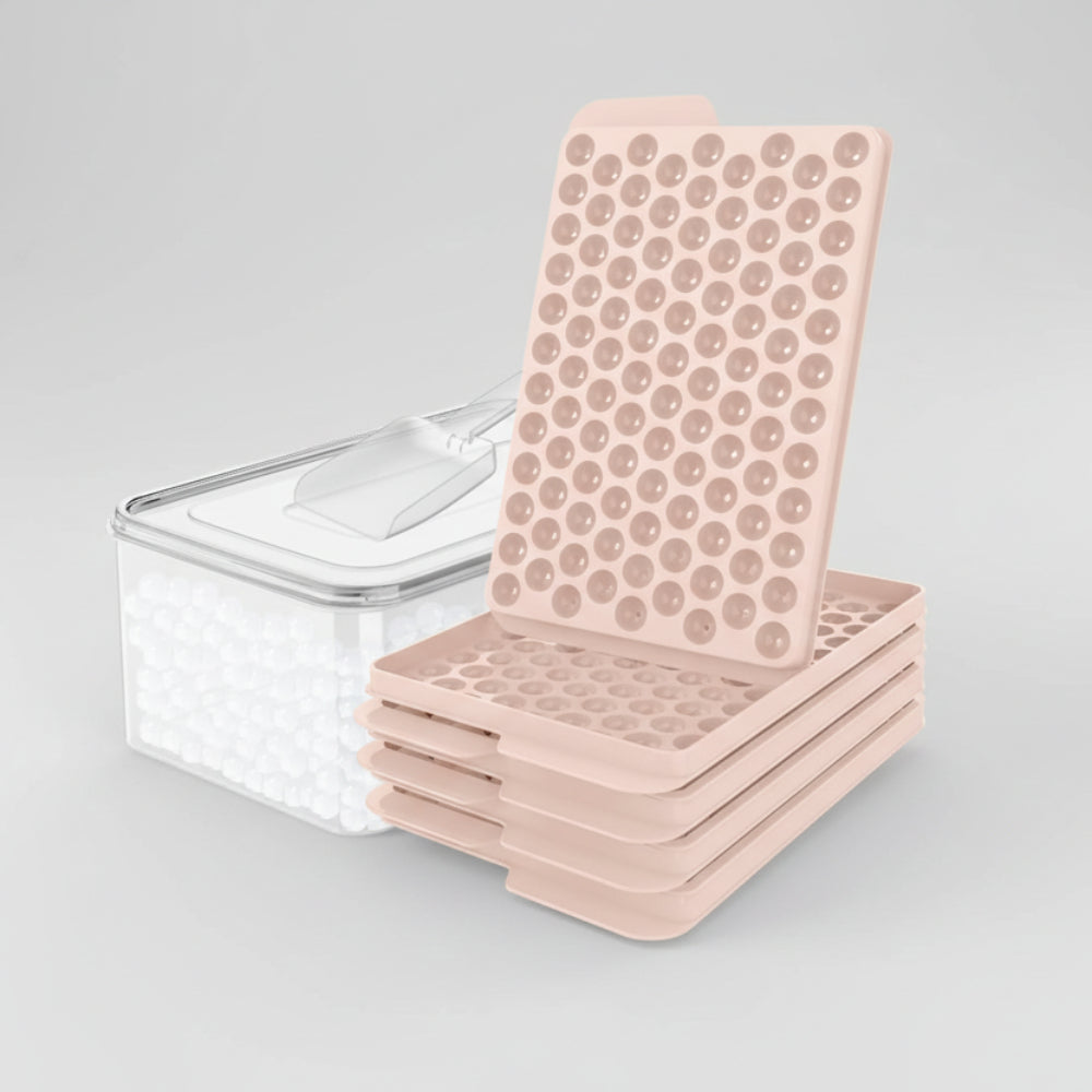 Ice Cube Tray Mini Pebble Silicone Freezer Molder