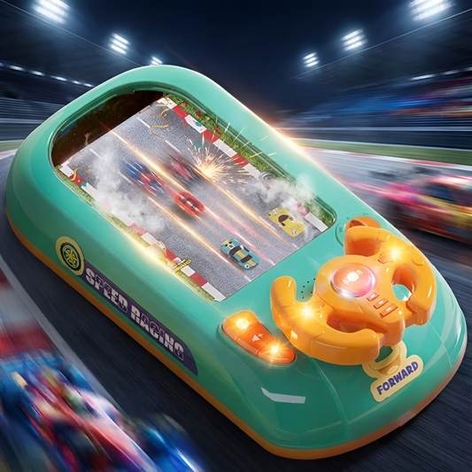 Interactive Car Racing Game Set Electronic Toy