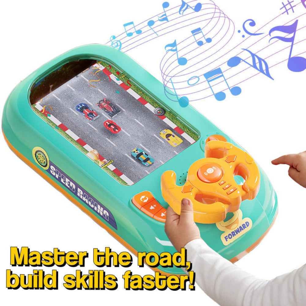 Interactive Car Racing Game Set Electronic Toy