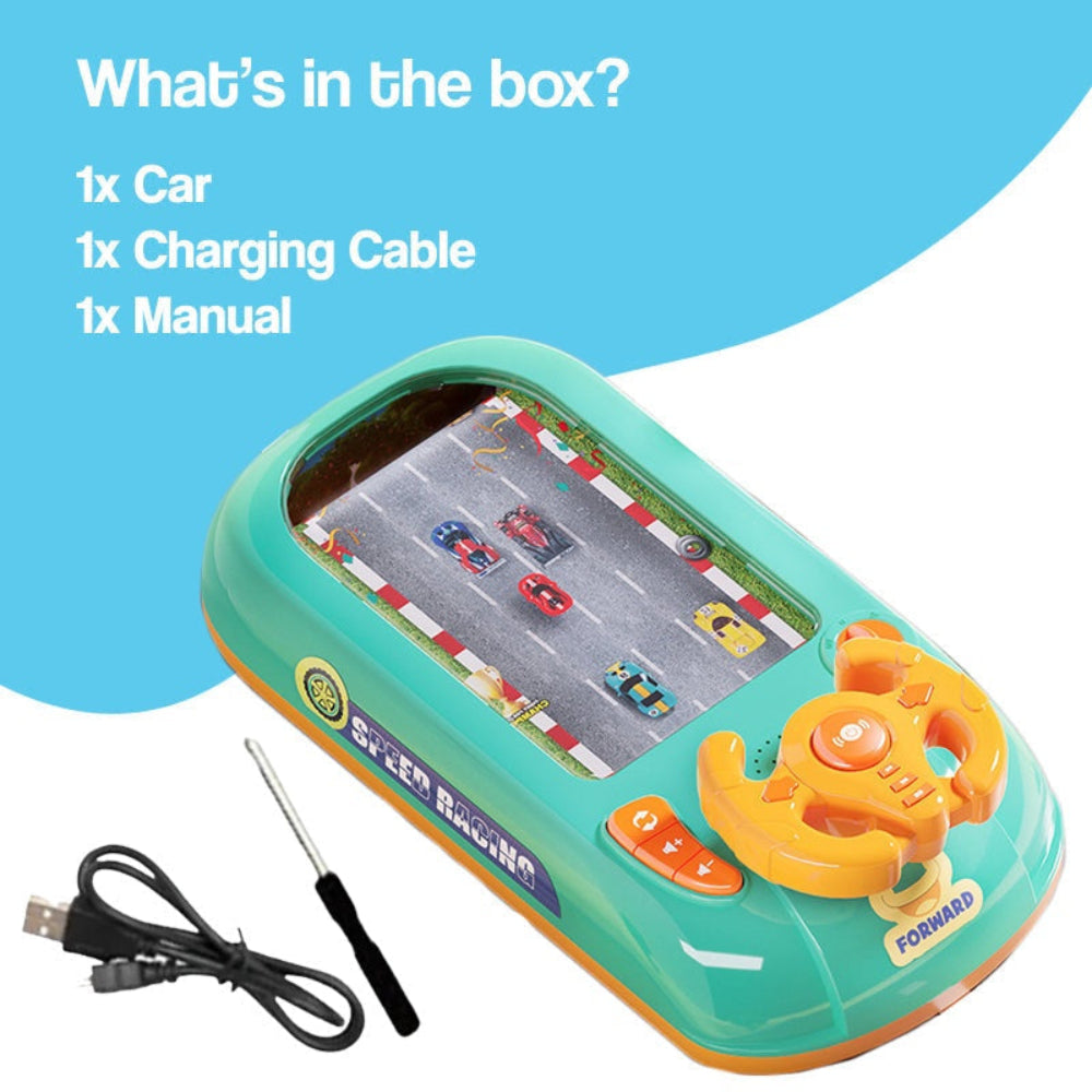 Interactive Car Racing Game Set Electronic Toy