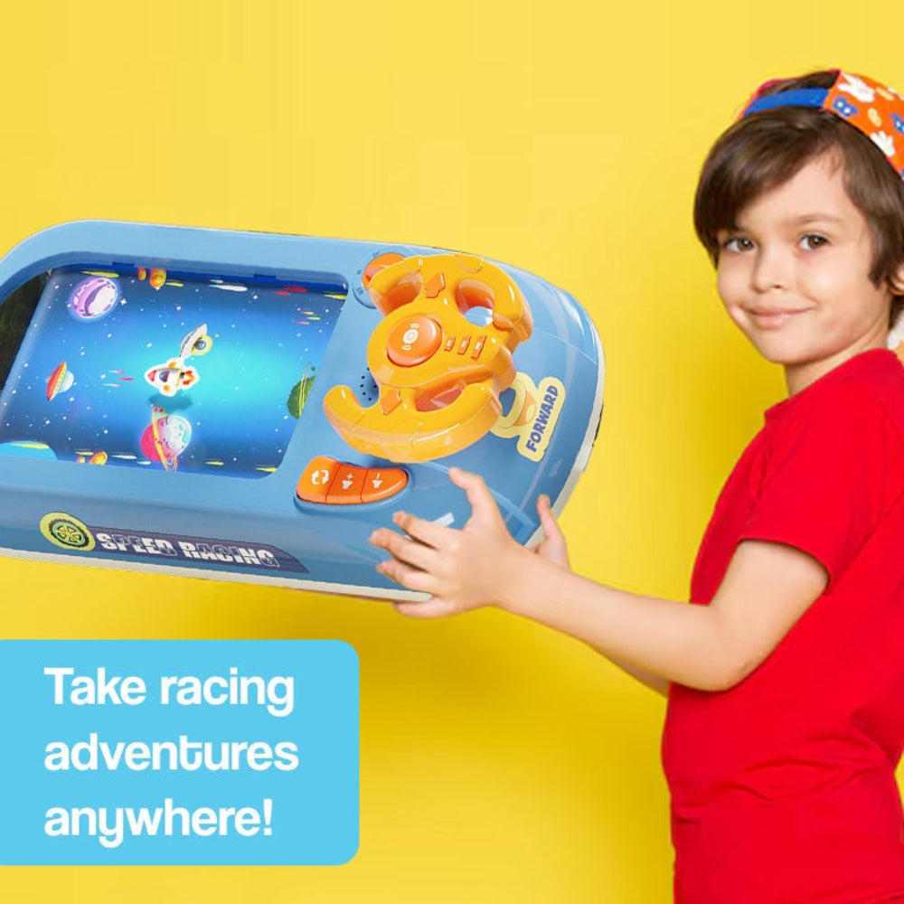 Interactive Car Racing Game Set Electronic Toy
