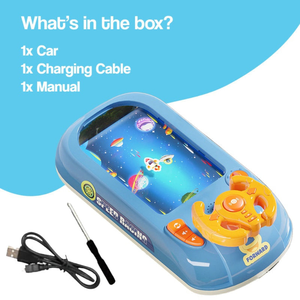 Interactive Car Racing Game Set Electronic Toy