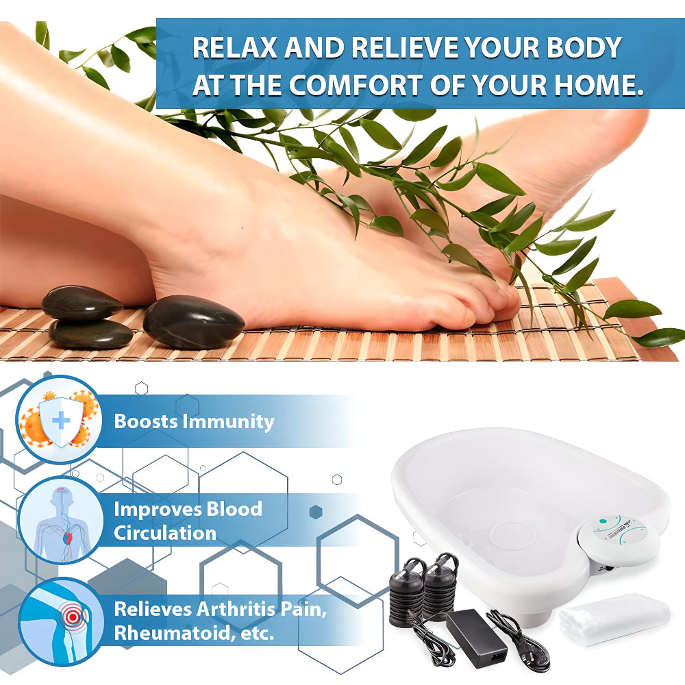 Ionic Foot Bath Detox Machine Health Wellness