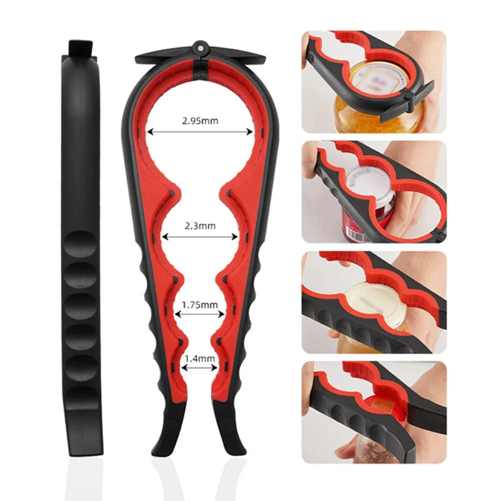 Jar Opener Multi Function Non Slip Kitchen Tool