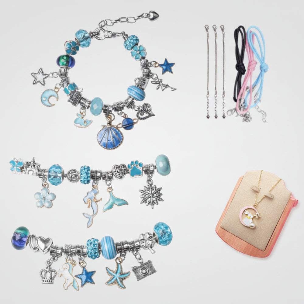 Kids Bracelet Making Kit Craft DIY Jewelry Set