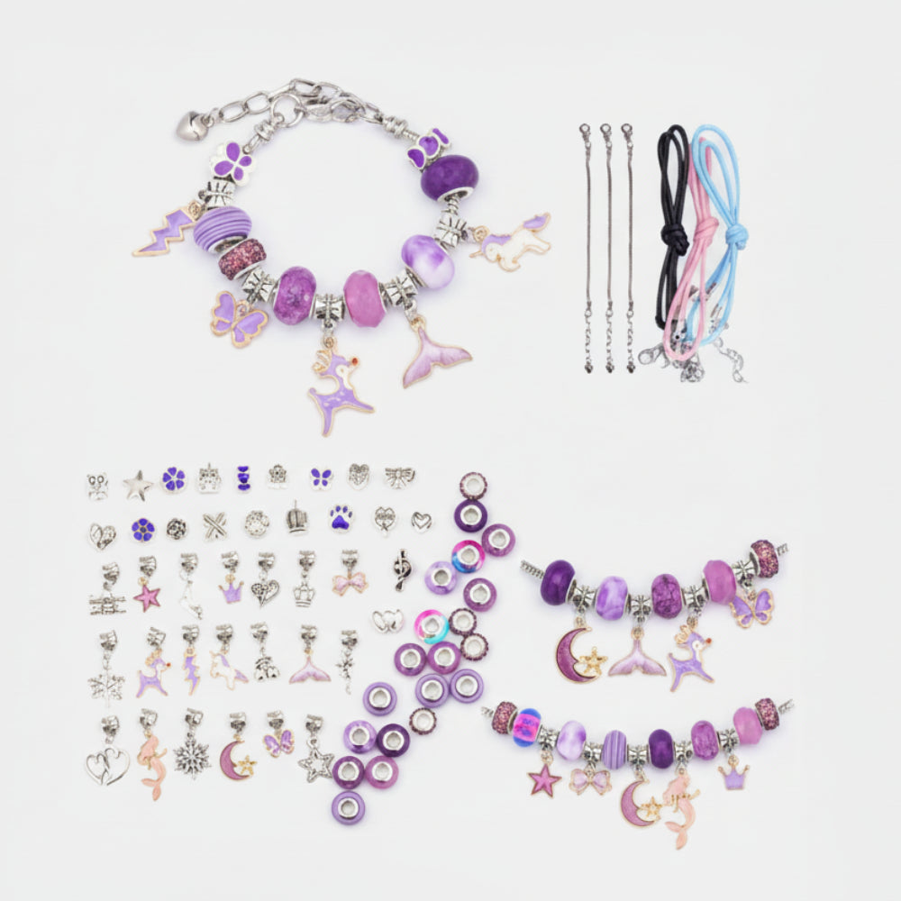 Kids Bracelet Making Kit Craft DIY Jewelry Set