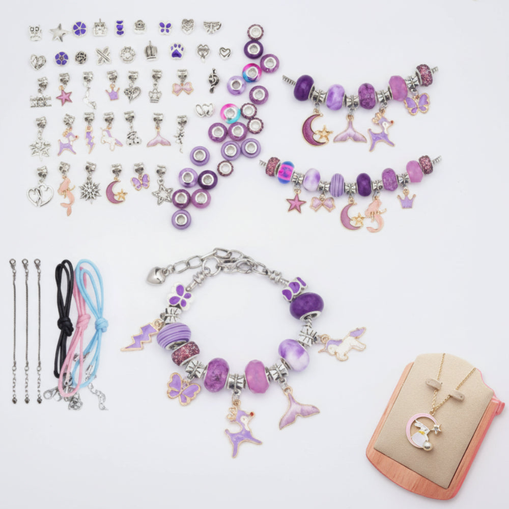 Kids Bracelet Making Kit Craft DIY Jewelry Set