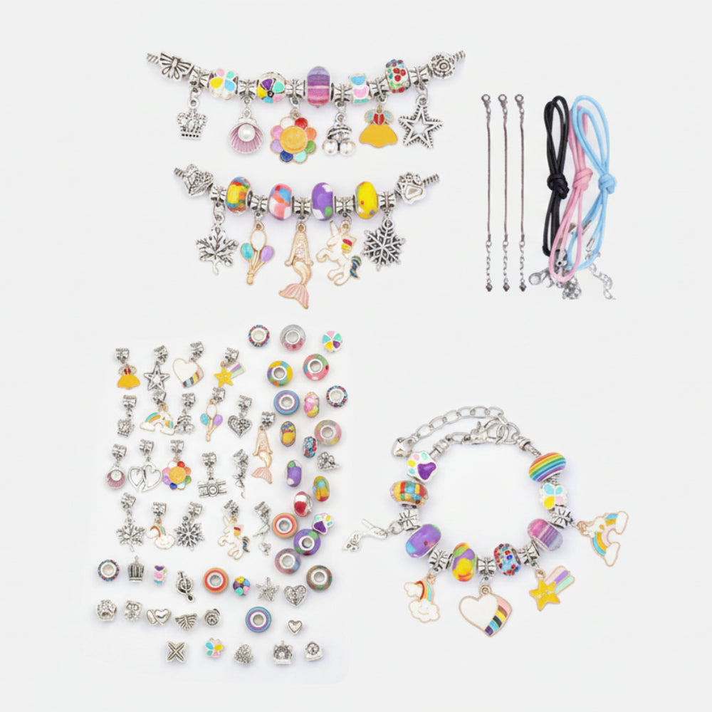 Kids Bracelet Making Kit Craft DIY Jewelry Set