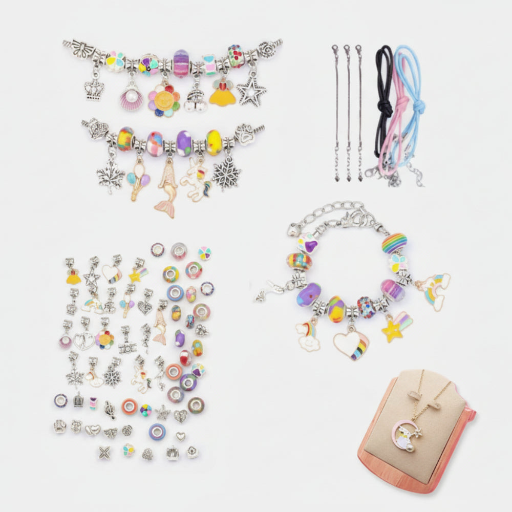 Kids Bracelet Making Kit Craft DIY Jewelry Set