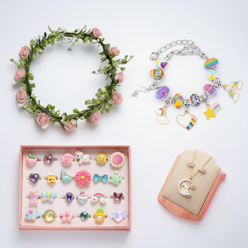 Kids Bracelet Making Kit Craft DIY Jewelry Set