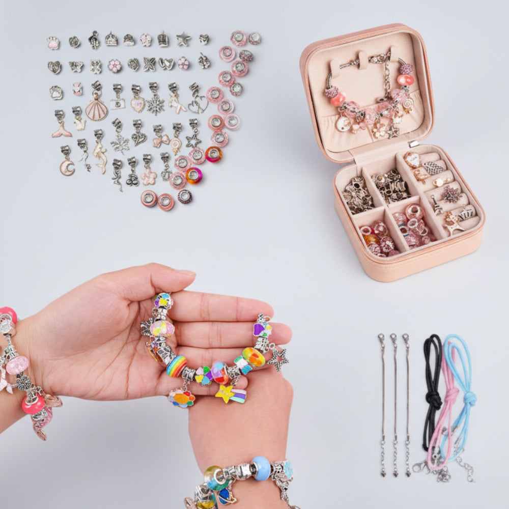 Kids Bracelet Making Kit Craft DIY Jewelry Set