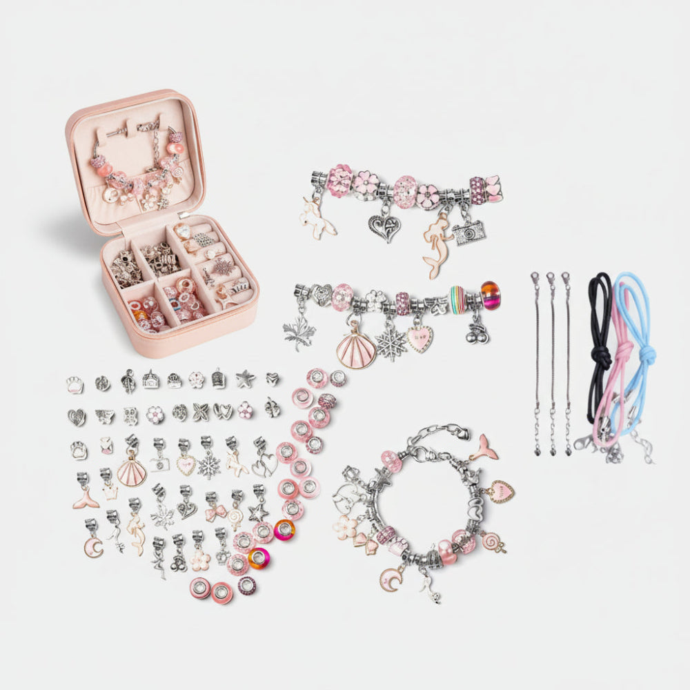 Kids Bracelet Making Kit Craft DIY Jewelry Set