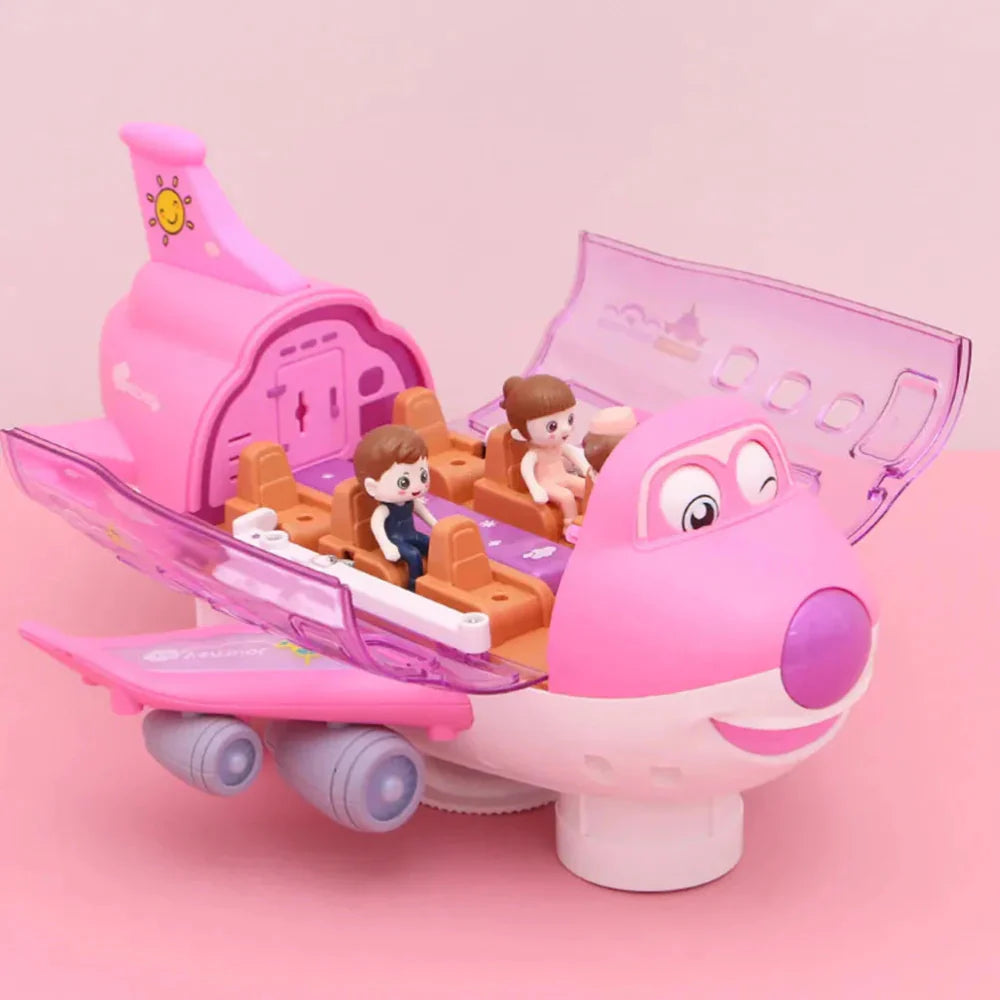 Kids Dancing Aero plane Toy Music Lights