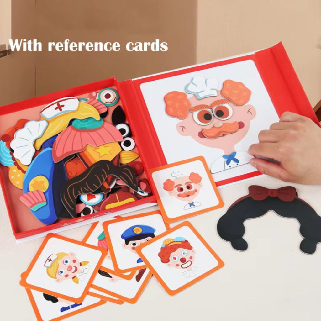 Kids Face Expression Educational Toy Learning Puzzle