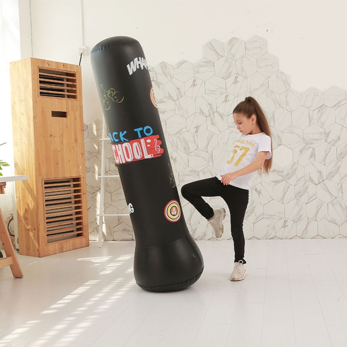 Kids Inflatable Punch Bag Water Base Toy