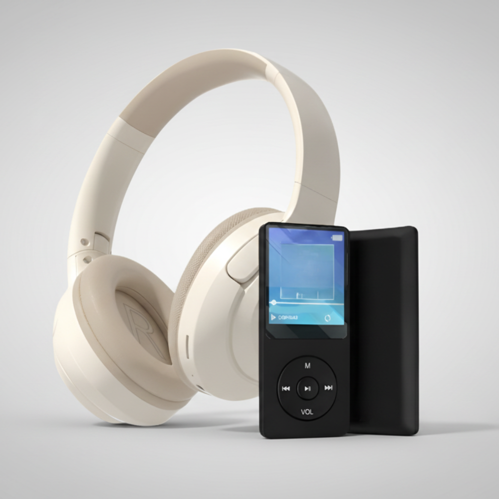 Kids MP3 Player Headset Digital Music Player